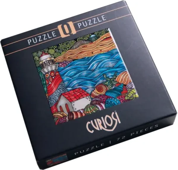 CURIOSI Štvorcové puzzle Q Colour Mix: Maják