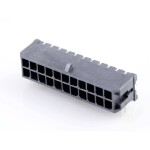Molex vstavaná pinová lišta (štandardná) Počet pólov 22 Raster (rozteč): 3.00 mm 430452208 1 ks Tape on Full reel; 430452208