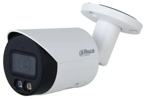 Dahua IPC-HFW2449S-S-IL-0360B biela / Vonkajšia IP kamera / 2688x1520 / IR / RJ45 / IP67 (IPC-HFW2449S-S-IL-0360B)