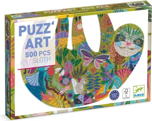DJECO Obrysové puzzle Leňochod