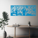 Veselá Stena Samolepka Vinná réva Farba: čierna, Veľkosť: 100 x 40 cm