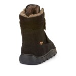 Dievčenská zimná barefoot obuv ZERU TEX WINTER Black, Froddo, G3160240-7, čierna - 38