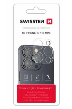 Swissten Ochranné sklo šošoviek fotoaparátu pre Apple iPhone 13/13 mini (94500105)
