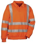 Reflexná pracovná mikina COFRA ROUTE oranžová veľkosť 2XL (CAROUTE_01_2XL-B)
