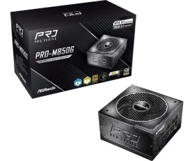 ASRock PRO-M850G čierna / Zdroj ATX / 850 W / 80 PLUS Gold (90-UXR085-GFEAA2)