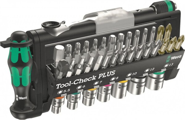 Sada bitov WERA 056490 Tool-Check PLUS, 39d.