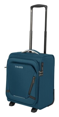 Malý textilný kufor Travelite Jetpack Wings 2 Cabin Petrol
