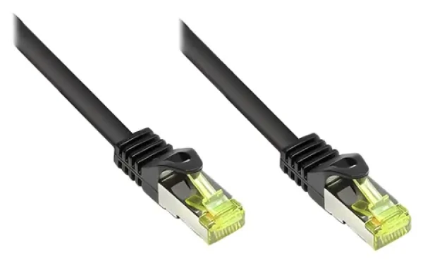Good Connections Cat7 S/FTP 15m čierna / Patch kábel / RJ-45 / 600 MHz (8070R-150S)