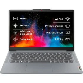 Lenovo IdeaPad Slim 3 14AMN8 sivá / Notebook / 14" FHD / Athlon Silver 10 / 8GB / 512GB SSD / Radeon 610M / W11H (82XN00CKCK)