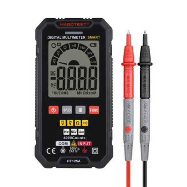 Habotest HT125A Digitálny univerzálny multimeter / 600V / 2x AAA (HT125A)