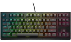 DELL AW420K US čierna / Herná klávesnica / mechanická / Cherry MX Red / TKL / USB (545-BBDY)