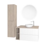 Mereo Zrkadlo okrúhle pr. 70 cm, LED osvetlenie a odhmlievanie CN166
