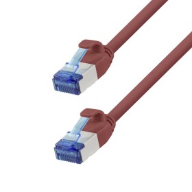 LogiLink CP5114S RJ45 sieťové káble, prepojovacie káble CAT 6A S/FTP 20.00 m červená samozhášavý, bez halogénov 1 ks; CP5114S