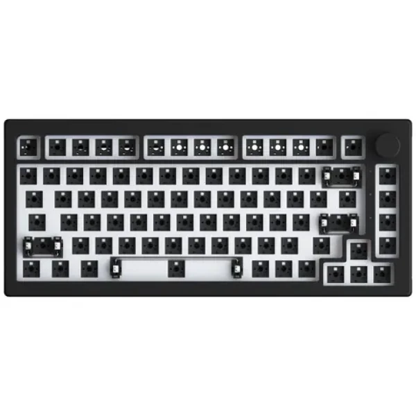 Akko 5075S RGB QMK Barebone čierna / Telo klávesnice / formát 75% / ISO Layout (6925758628860)
