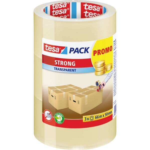 Tesa 57799-00000-02 lepiaca páska TESAPACK® priehľadná (d x š) 66 m x 50 mm 1 ks; 57799-00000-02