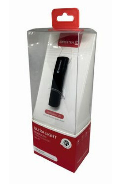 SWISSTEN ULTRA LIGHT UL-9 čierna / Bluetooth headset (51105000)