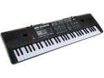 Mamido Mamido Detský keyboard s mikrofónom rádiom nahrávaním čierny