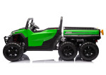Mamido Elektrické autíčko Buggy Speed 24 V 4×200 W 6 kolies zelené