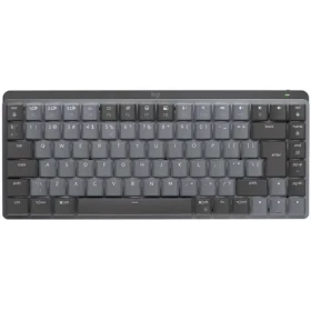 Logitech MX Mechanical Mini Clicky čierna / Kancelárska klávesnica / bezdrôtová / mechanická / QWERTY / BT / US layout (920-010782)