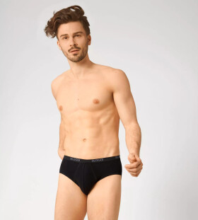 Pánske nohavičky Basic Midi 2P - BLACK - black 0004 - SLOGGI BLACK 5