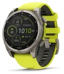 Garmin Fenix 8 Solar 47mm titánová / Chytré hodinky / GPS / 1.3" displej / solárne nabíjanie / BT / WiFi / 10 ATM (010-02906-21)