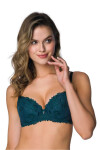 Push-up podprsenka Zephyr M-3935/11 - Mat 70F tmavě zelená