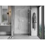 MEXEN/S - Mist-H L sprchové dvere krídlové pravé 120, transparent, chróm 8A5L-120-001-01-00-P