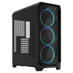Fractal Design Meshify 3 Black RGB TG Light Tint / ATX / E-ATX / Big tower / bez zdroja / priehľadná bočnica (FD-C-MES3A-06)