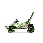 Mamido Elektrická driftovacia motokára TORNADO 2x150W 24V zelená