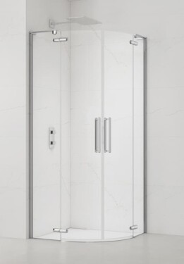 Sprchovací kút štvrťkruh 90x90 cm SAT TGD NEW SATTGS90CRT SATTGS90CRT