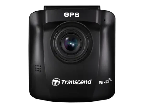 Transcend DrivePro 250 čierna + Prísavný držiak / kamera do auta / 2.4" LCD / QHD / 60fps / G-senzor / GPS / WiFi / 64 GB (TS-DP250A-64G)