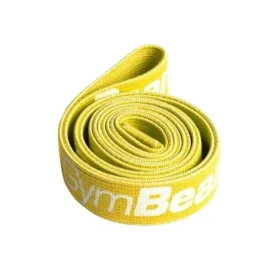 Textilná posilňovacia guma Cross Band Level 1 - GymBeam (žltá) (86383-1-single_variant)