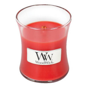 Woodwick Crimson Berries 85g - váza malá / doba horenia: až 20h (5038581056678)