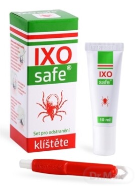 IXOSAFE Pre bezpečné odstránenie kliešťov 10 ml + pinzeta