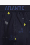 Pánske boxerky 3 pack 050 - Atlantic tmavě modrá L