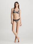 Dámske plavkové nohavičky KW0KW02490 0GM Leopard - Calvin Klein L