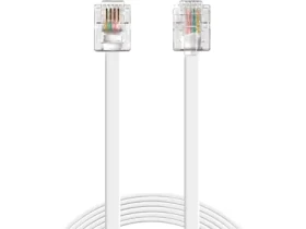 Sandberg telefónny kábel RJ11 gt; RJ11 1.8m biela (500-60)