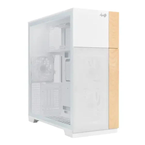 InWin F5 biela / E-ATX / 2x USB-A 3.2 / 1x USB-C 3.2 / 3x 120mm / bez zdroja / priehľadná bočnica (1ACFBL--000022)
