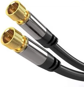 PremiumCord F(M) - F(M) (kjqsat015) / Satelitný anténny kábel / 135 dB / 4X tienený / 1,5 m (kjqsat015)