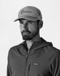 Patagonia Broadcaster Hat Strata Text: Black