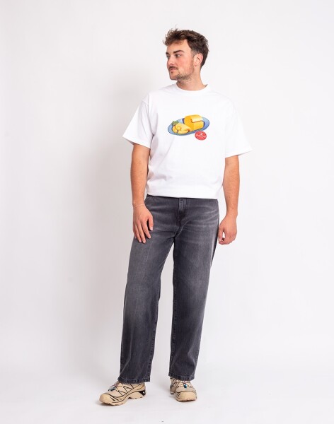 Carhartt WIP Landon Pant Black marble used wash 34