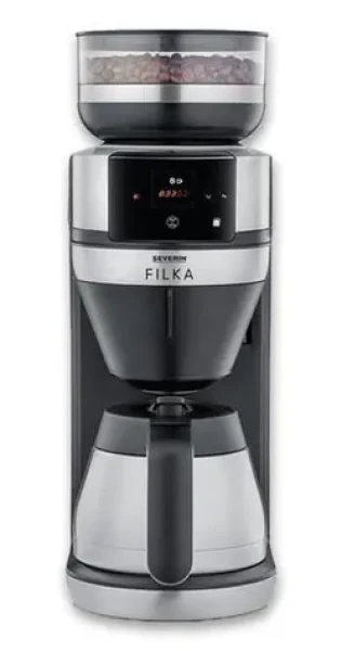 Severin KA 4853 FILKA Inox / Automatický kávovar / integrovaný mlynček / 1520 W / 2 l (KA 4853 FILKA)