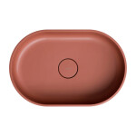 OMNIRES - OVO M+ umývadlo na dosku, 55 x 36 cm terracotta /TE/ OVOUNTE