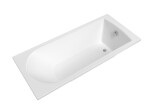 Obdĺžniková vaňa SAT Savero Plus 180x75 cm akrylát ľavá aj pravá SAV1800PLUS SAV1800PLUS