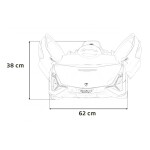 Mamido Elektrické autíčko Lamborghini Sian 4x4 ružové