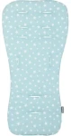 CHIPOLINO Mäkká podložka do kočíka Mint stars (VVPAD02404MINT)