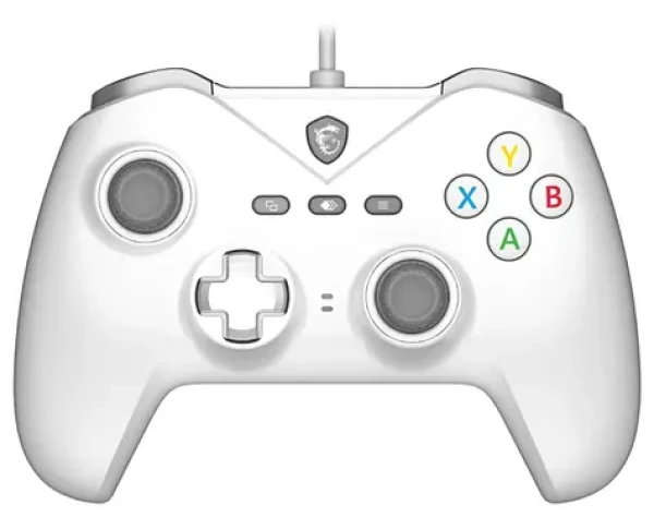 MSI Force GC200 biela / Herný ovládač / drôtový / PC Android (S10-04G0120-EC4)