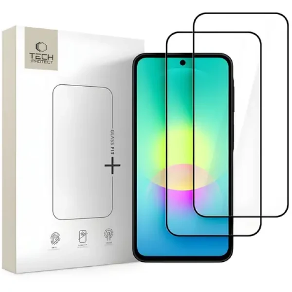 Tech-Protect Glass Fit+ čierna / Ochranné tvrdené sklo / Samsung Galaxy A27 5G / 2 ks
