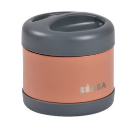 Beaba Termoska na jedlo 500ml Mineral Grey / Terracotta (914019BB)