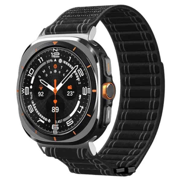 Spigen Fabric Band (hook-and-loop) pre Samsung Galaxy Watch Ultra 47mm čierna (AMP10146)